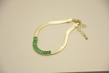 18K Gold-Infused Brass Bracelet